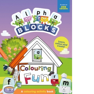 Alphablocks Colouring Fun: A Colouring Activity Book