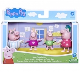 Set figurine Peppa Pig - Familia Pig la ora de culcare