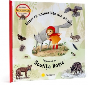 Observa animalele din padure impreuna cu Scufita Rosie