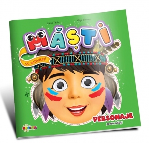 Masti cu activitati. Personaje pentru baieti