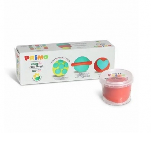 Plastilina Morocolor Primo, 3 culori in recipient plastic, 100g