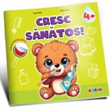 Cresc sanatos 4+ (cu autocolante)