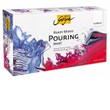 Mix vopsele acrilice Solo Goya Pouring, 6 x 80 ml