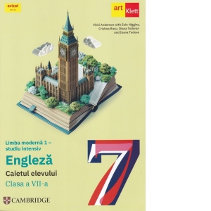 Vezi detalii pentru Limba moderna 1. Studiu intensiv. Engleza. Caietul elevului. Clasa a VII-a. Eyes open 2, workbook