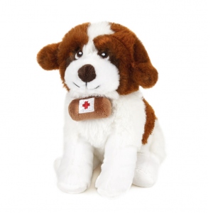 Jucarie din plus Saint Bernard, 22 cm