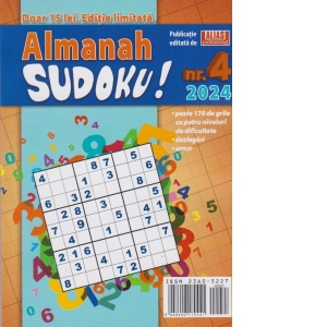 Almanah Sudoku, Nr.4/2024