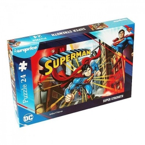 Puzzle 24 piese Superman Superstrength