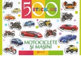 500 stickere. Motociclete si masini