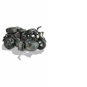 Puzzle 3D Piececool, Motocicleta 750, Metal, 193 piese