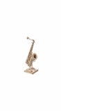 Puzzle 3D Saxophone, RoLife, Lemn, 136 piese