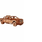 Puzzle 3D mecanic, Pickup Truck, WT, lemn, 706 piese