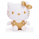 Mascota de plus Hello Kitty 50th Anniversary, 25 cm, auriu