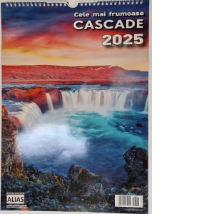 Calendar 2025. Cele mai frumoase cascade