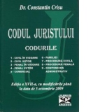 Codul juristului.Codurile (editia17-a cu modificarile pana la data de 5 octombrie 2009)