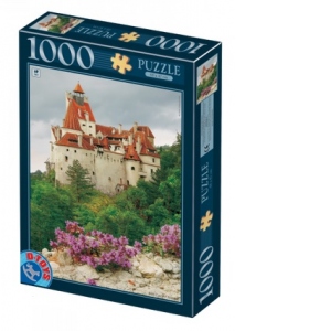 Vezi detalii pentru Puzzle 1000 piese - Imagini din Romania - Castelul Bran ziua
