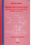 Probleme rezolvate din manualele de matematica pentru clasa a IX-a