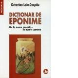 Dictionar de eponime. De la nume proprii... la nume comune