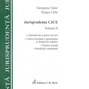 Jurisprudenta CJCE, volumul II