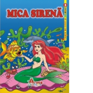 ioana a citit o carte de 360 de pagini Mica sirena - carte de citit si colorat