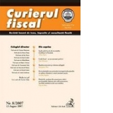 Curierul fiscal nr. 8/2007