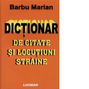 Dictionar de citate si locutiuni straine