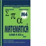 Matematica M4. Manual pentru clasa a XII-a