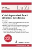 Codul de procedura fiscala si Normele metodologice, Cod 291 (actualizat la 10.10.2007)