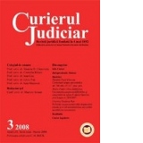 Curierul Judiciar, Nr. 3/2008