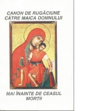 Canon de rugaciune catre Maica Domnului. Mai inainte de ceasul mortii