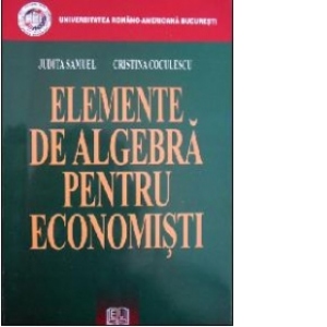 Elemente de algebra pentru economisti