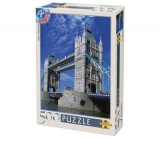Puzzle 500 piese Peisaje de zi - Tower Bridge, Londra