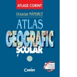 Atlas geografic scolar (coperta albastra)